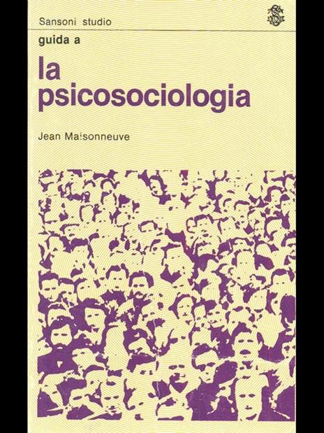 Guida a la Psicosociologia - copertina