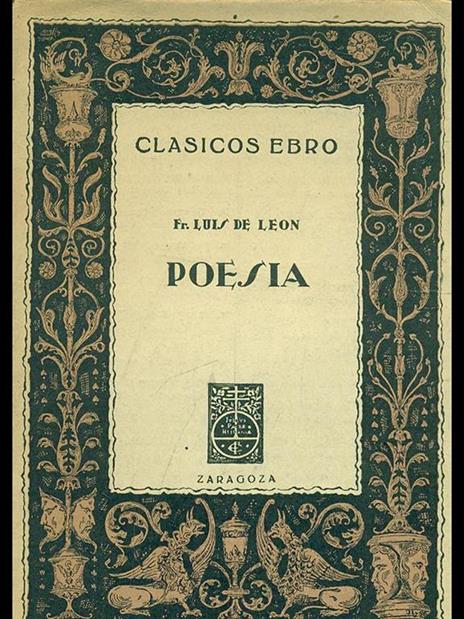 Poesia - Luis de León - 9