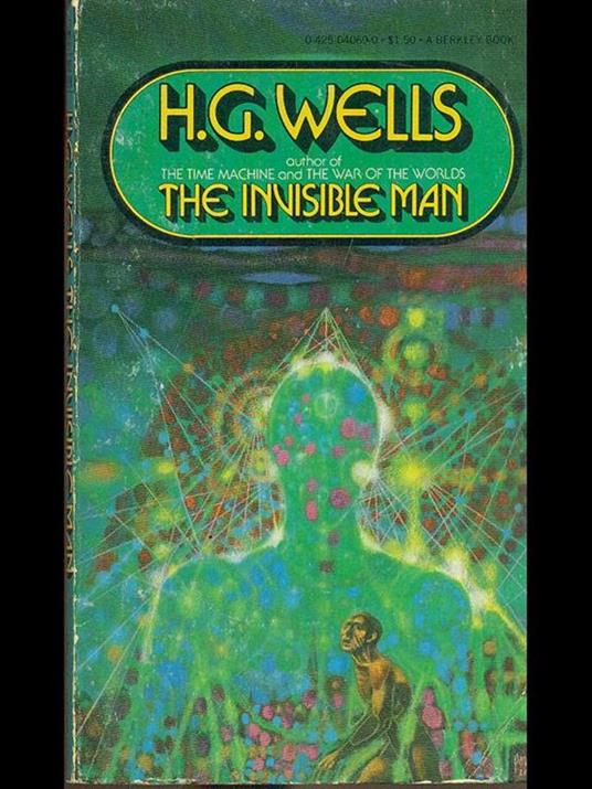 The invisible man - Herbert G. Wells - copertina
