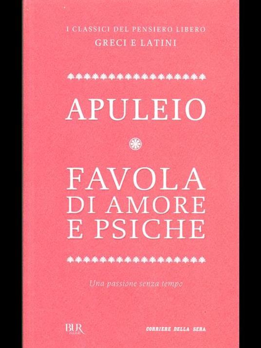 La favola di Amore e Psiche - Apuleio - copertina