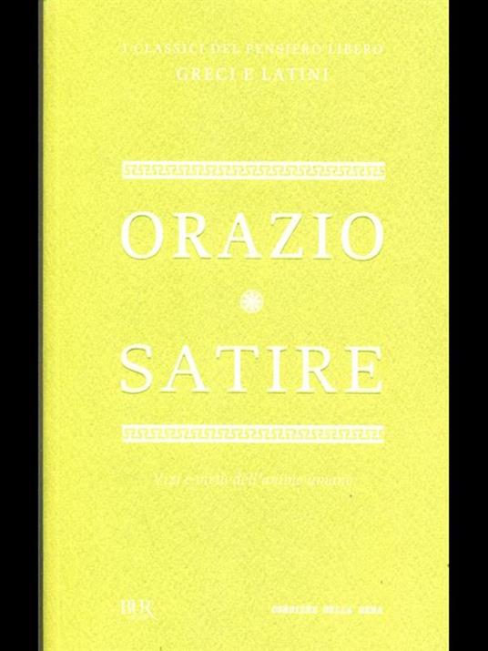 Satire - Q. Flacco Orazio - 8