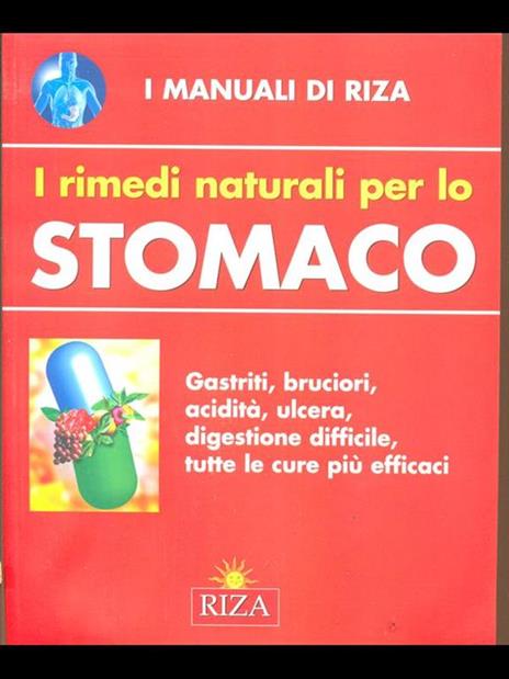 I rimedi naturali per lo stomaco - copertina