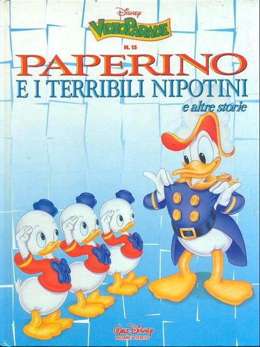 Paperino e i terribili nipotini - Walt Disney - copertina