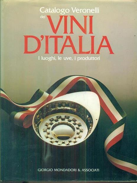 Catalogo dei vini d'Italia - Luigi Veronelli - copertina