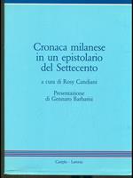 Cronaca milanese in un epistolario del Settecento