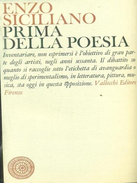 Prima della poesia - Enzo Siciliano - 6