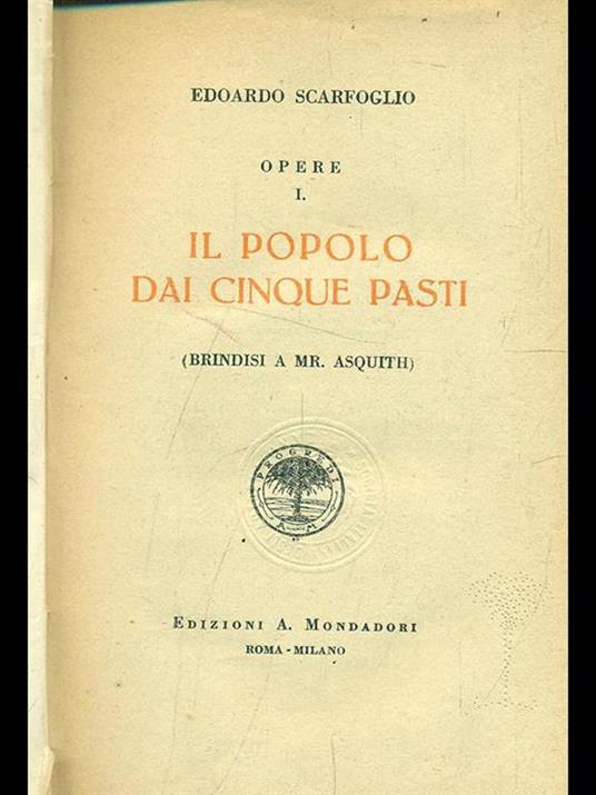 Il popolo dai cinque pasti - Edoardo Scarfoglio - 6