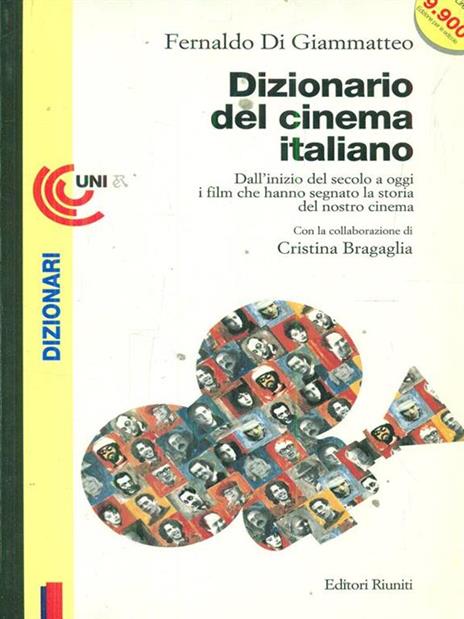 Dizionario del cinema italiano - Fernaldo Di Giammatteo - copertina