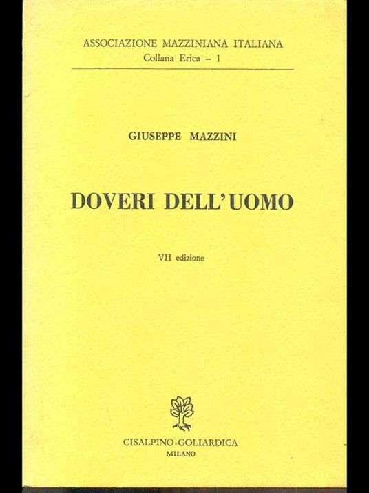 Doveri dell'uomo - Giuseppe Mazzini - 6