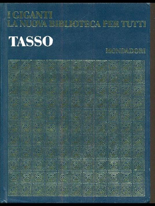 Tasso. Opere - Torquato Tasso - copertina