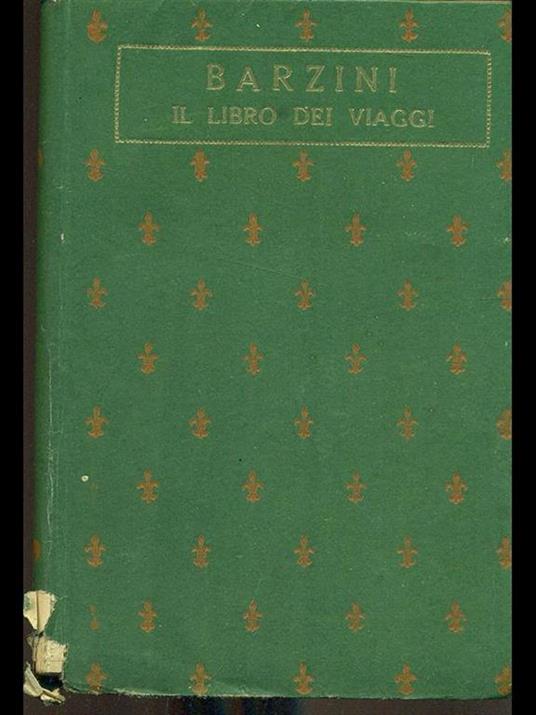 Il libro dei viaggi - Luigi Barzini - copertina