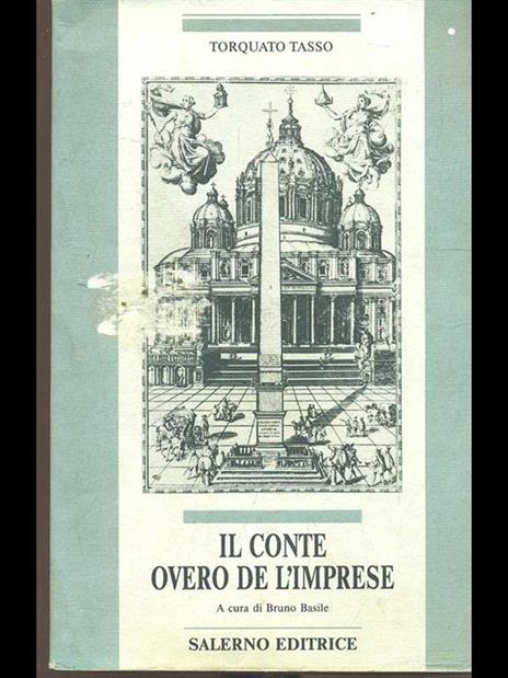 Il conte Overo de l'Imprese - Torquato Tasso - copertina