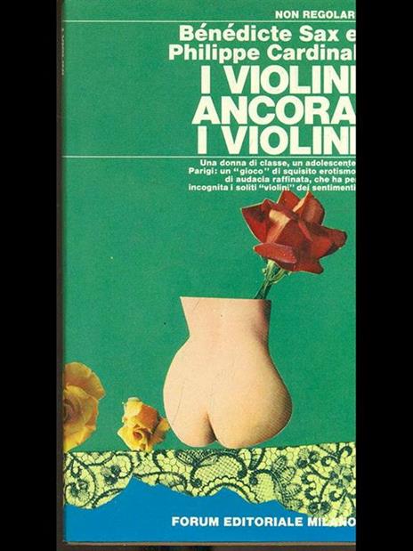 I violini ancora i violini - Philippe Cardinal,Bénédicte Sax - copertina