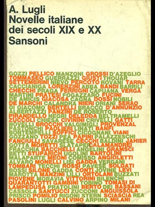 Novelle italiane dei secoli XIX e XX - A. Lugli - 7