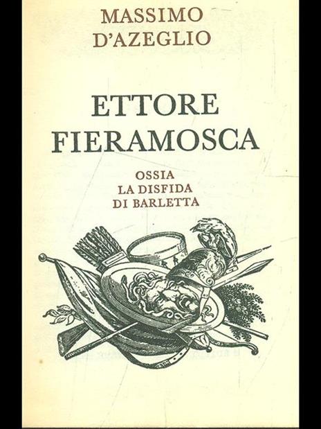 Ettore Fieramosca - Massimo D'Azeglio - copertina