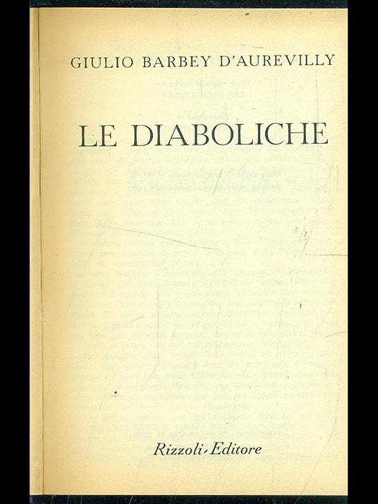 Le diaboliche - Jules-Amédée Barbey d'Aurevilly - 6