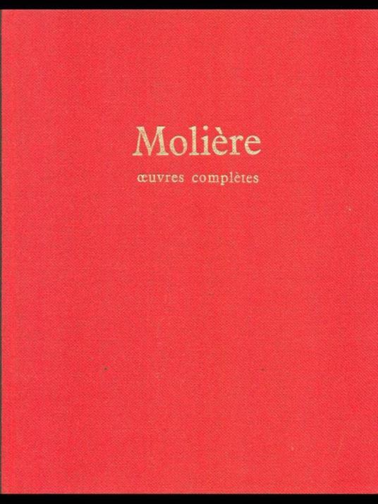 Oeuvres completes - Molière - 6