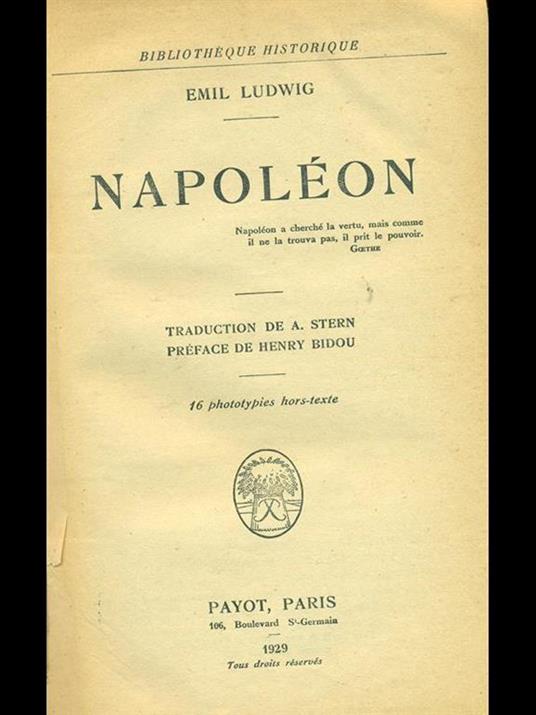 Napoleon - copertina