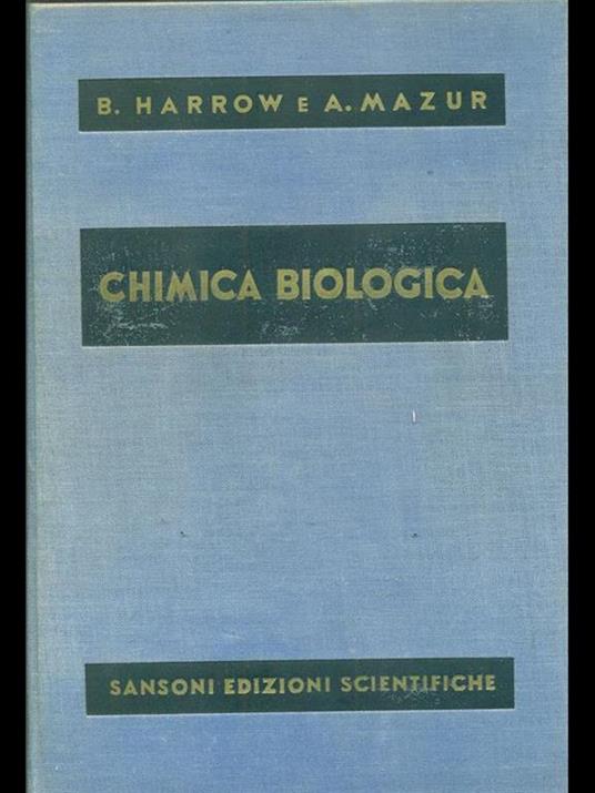 Chimica biologica - 4
