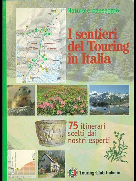 I sentieri del touring in Italia - copertina