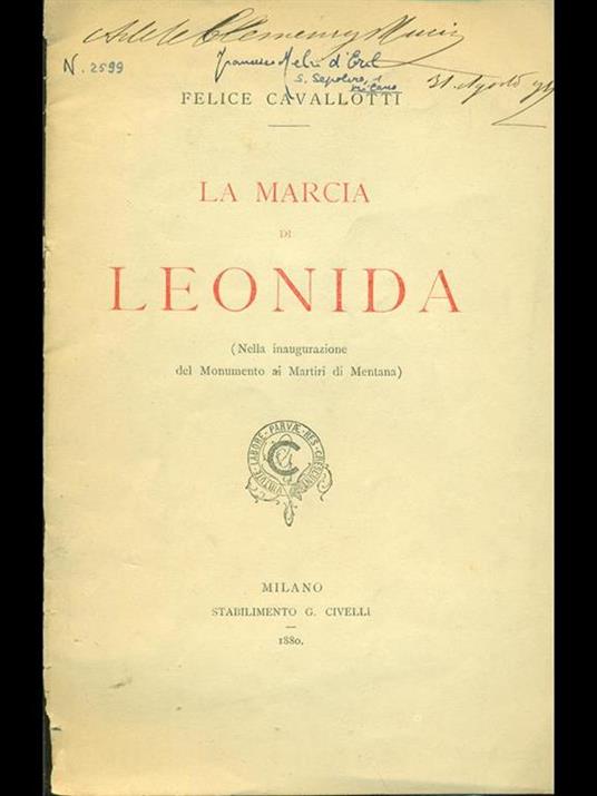 La marcia di Leonida - Felice Cavallotti - 4