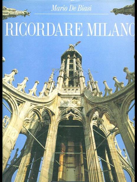 Ricordare Milano - Mario De Biasi - copertina