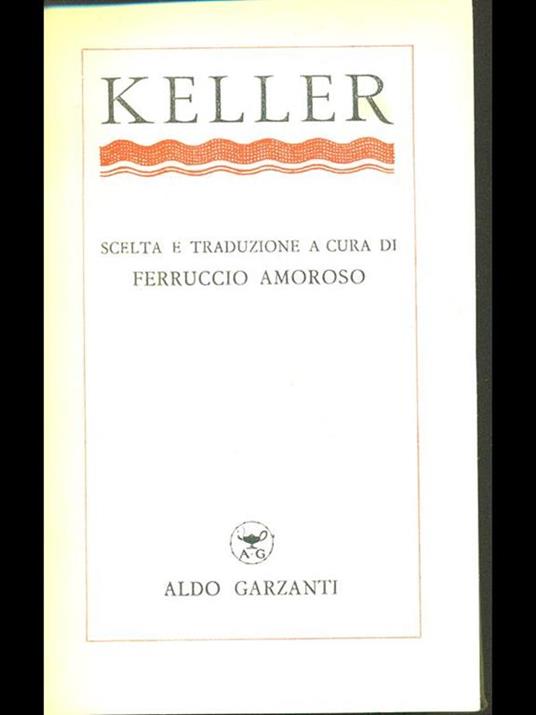 Keller - copertina