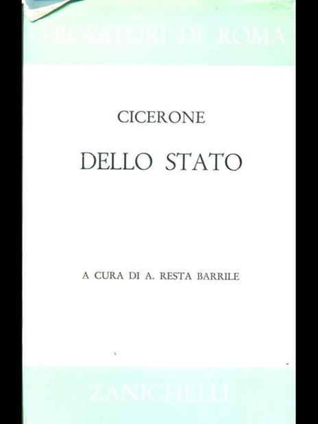 Dello Stato - M. Tullio Cicerone - 4