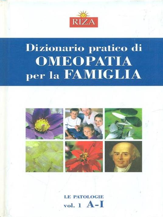 Dizionario pratico di omeopatia per la famiglia - copertina