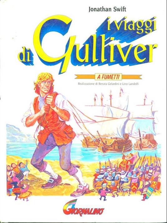 I Viaggi di Gulliver. a fumetti - Jonathan Swift - copertina