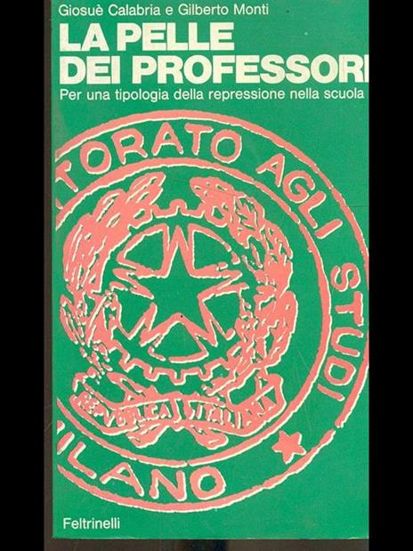 La pelle dei professori - copertina