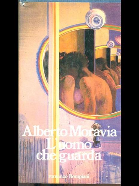 L' uomo che guarda - Alberto Moravia - copertina