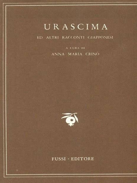 Urascima ed altri racconti giapponesi - Anna M. Crinò - copertina