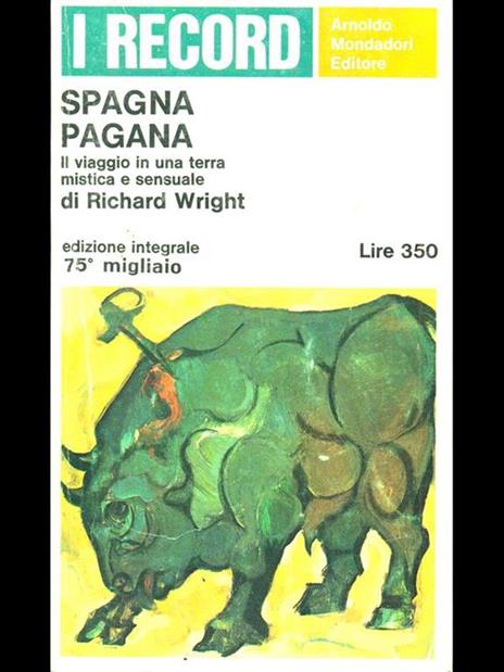 Spagna pagana - Richard Wright - copertina