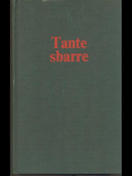 Tante sbarre - Leros Pittoni - copertina