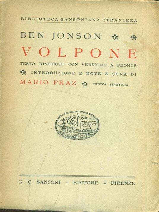 Volpone - Ben Jonson - 5