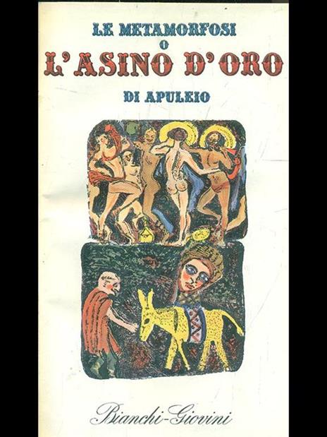 La metamorfosi o l'asino d'oro - Apuleio - copertina