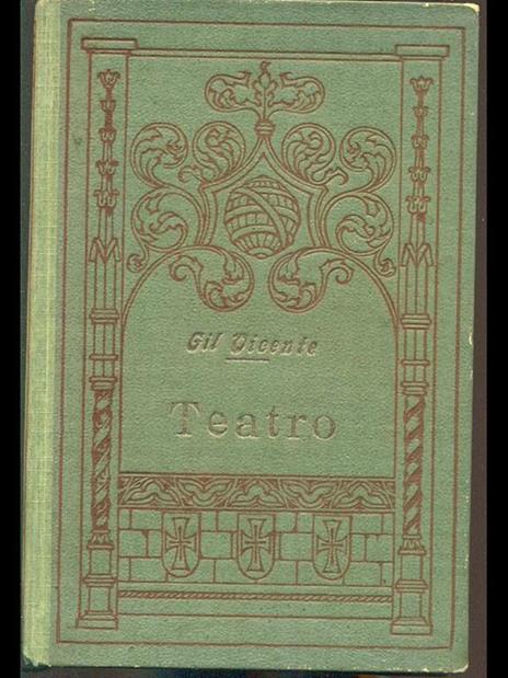 Teatro - Gil Vicente - copertina