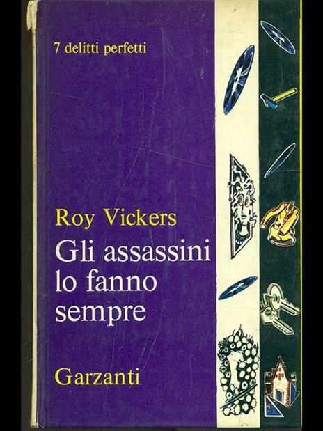 Gli assassini lo fanno sempre - Roy Vickers - copertina