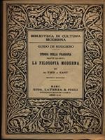 La filosofia moderna vol. III