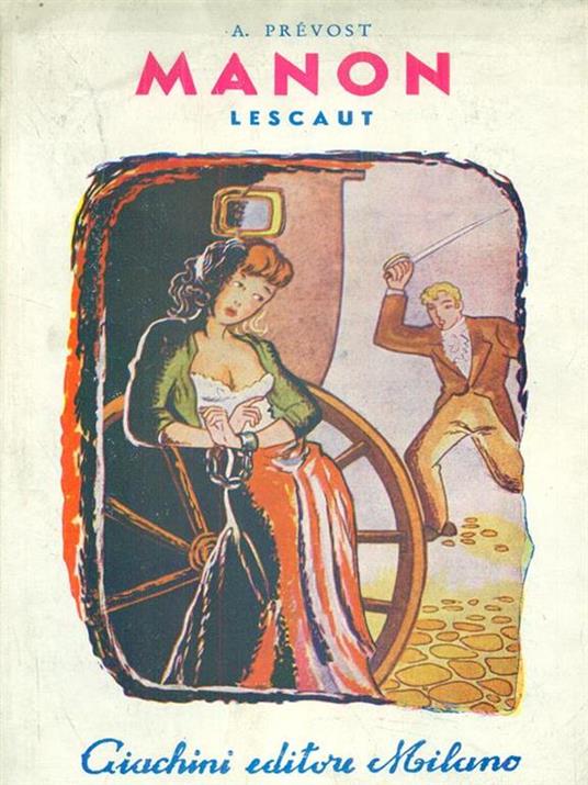 Manon Lescaut - Antoine-François Prévost - copertina