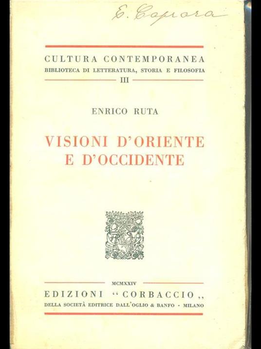 Visioni d'Oriente e d'Occidente - 6