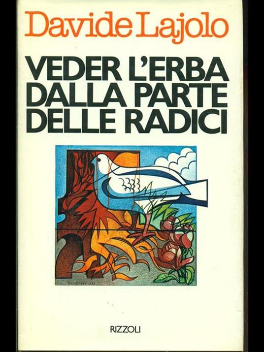 Veder l'erba dalla parte delle radici - Davide Lajolo - copertina