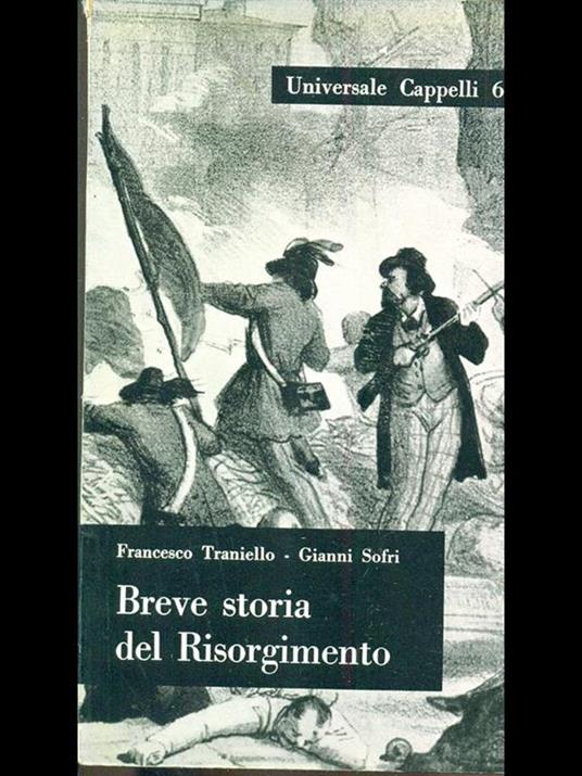 Breve storia del Risorgimento - Francesco Traniello,Sofri - copertina