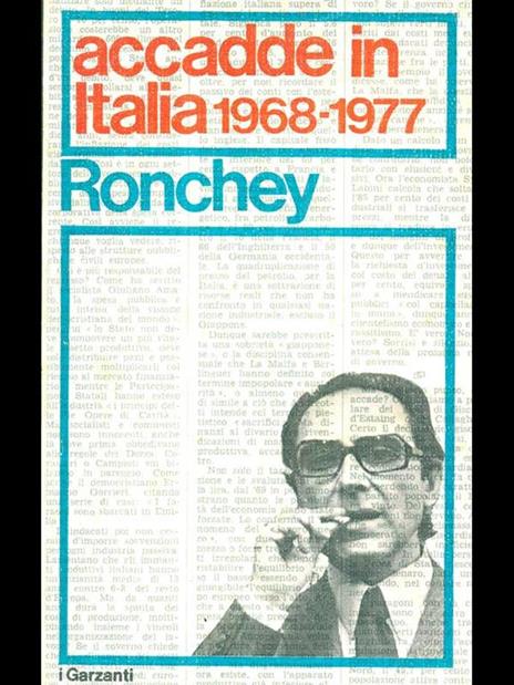 Accadde in Italia (1968-1977) - Alberto Ronchey - copertina