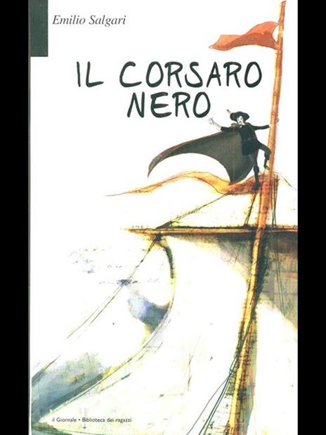 Il Corsaro Nero - Emilio Salgari - copertina