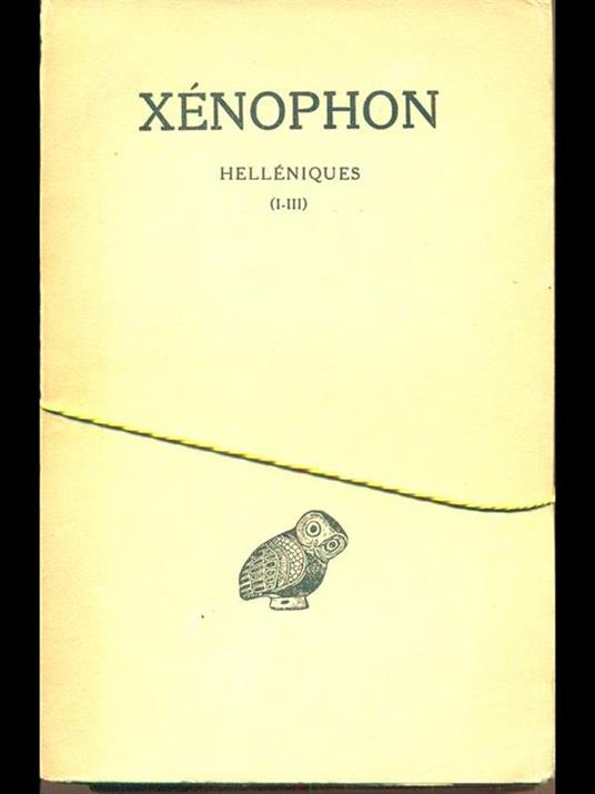 Xenophon Helleniques - copertina