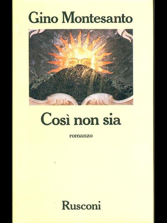 Cosi non sia - Gino Montesanto - 8