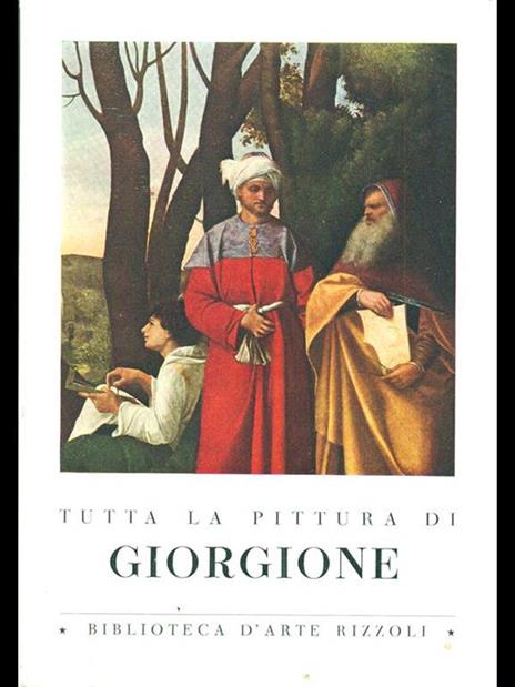 Tutta la pittura di Giorgione - Luigi Coletti - copertina