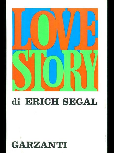 Love Story - Erich Segal - copertina